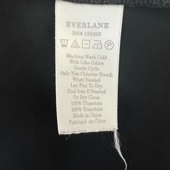 Everlane wrap dress - black size 8 - Picture 5 of 7